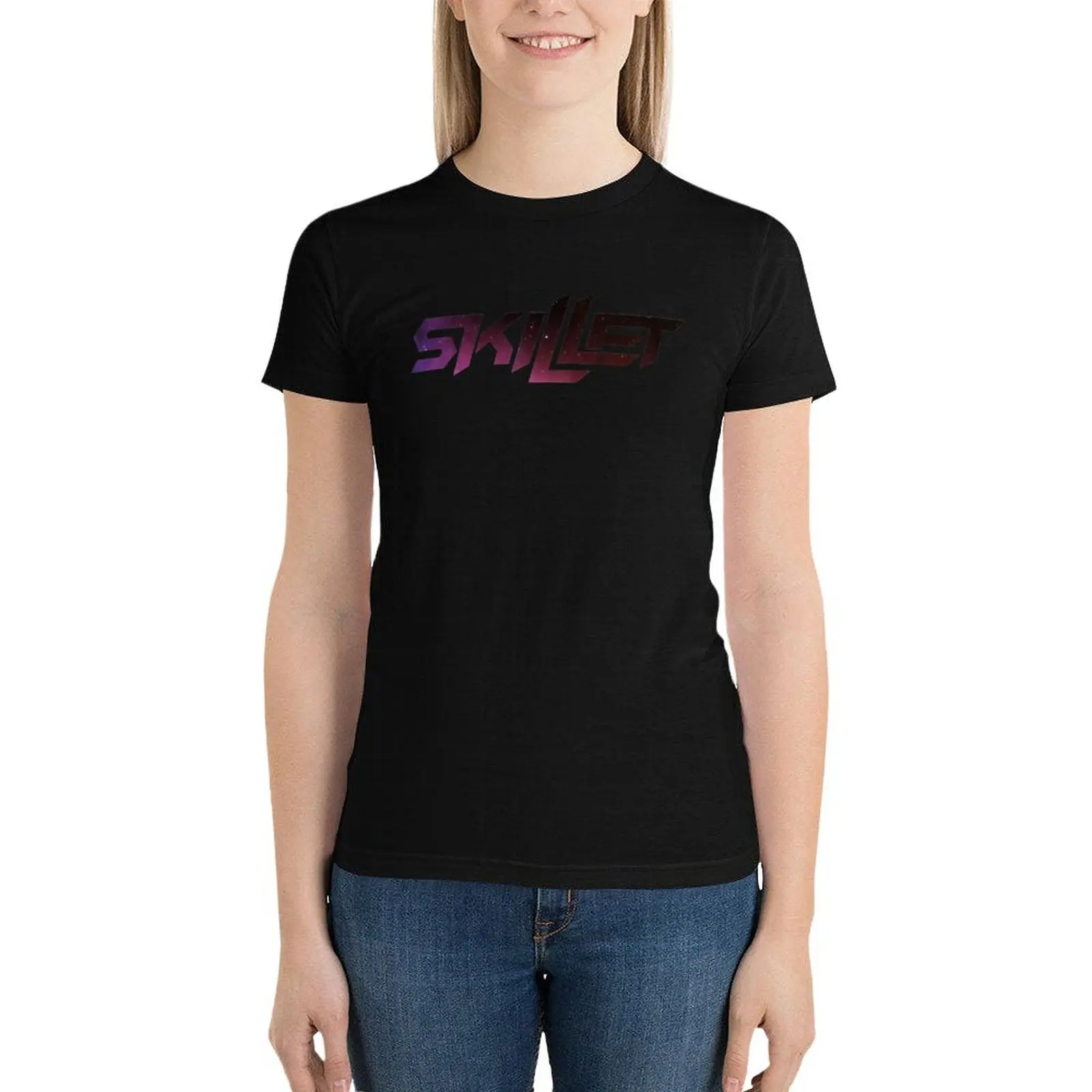 

Skillet b T-Shirt plus size tops Aesthetic clothing aesthetic clothes funny t shirts for Women