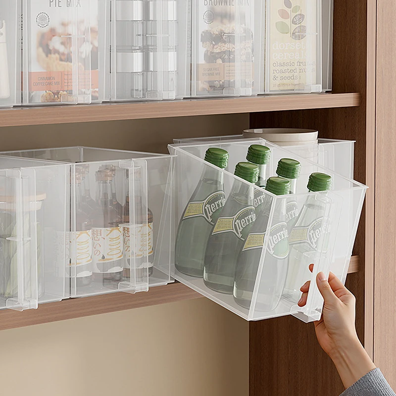 Cajas de almacenamiento para refrigerador, organizador de alimentos frescos, almacenamiento en frío, fruta, especias, contenedor de alimentos, cajas de cocina para el hogar, 1 Uds.