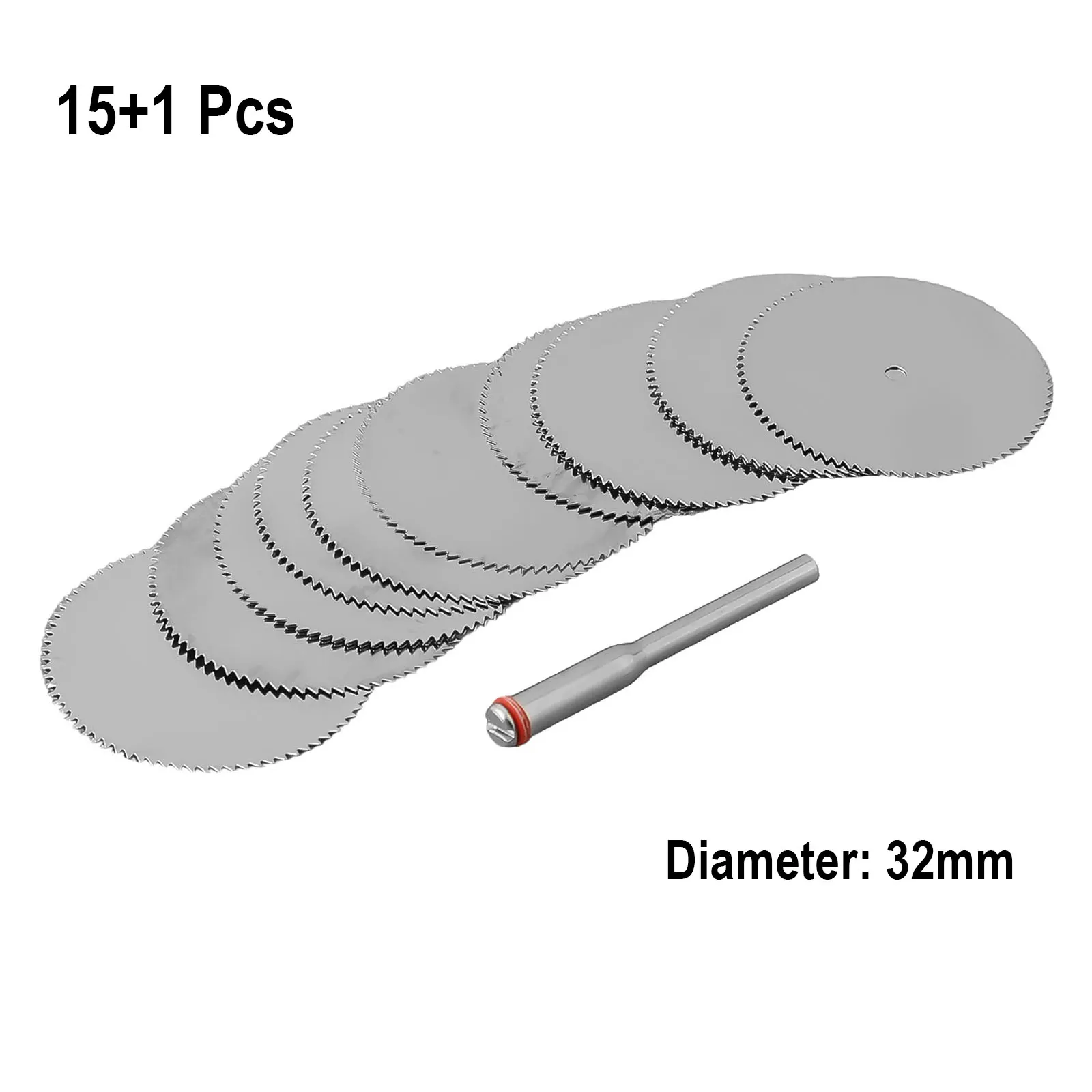 

15Pcs Electric Grinding Cutting Disc Rotary Tool Mini Circular Saw Blade For Dremel Metal Cutter Power Tool Wood Cutting Discs