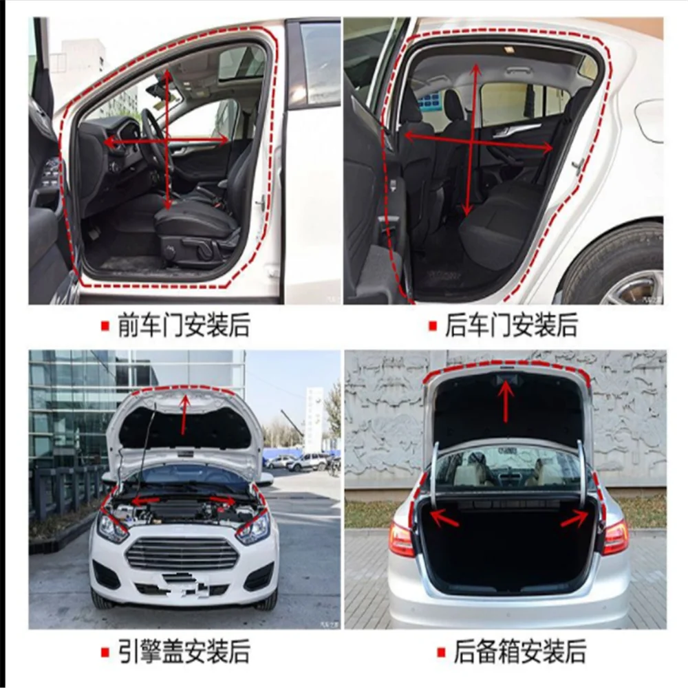 5 м салонные детали автомобиля, уплотнитель двери для ACURA Legend CL RSX ILX EL CSX RLX TLX ZDX SLX MDX RL TL Integra RDX TSX