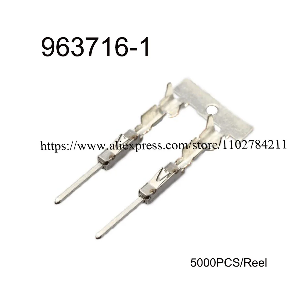 5000Pcs/Reel 963716-1 928999-1 Gemaakt In China Terminal Connector Fosfor Koperen Pin Waterdichte Harnas Terminal Socket