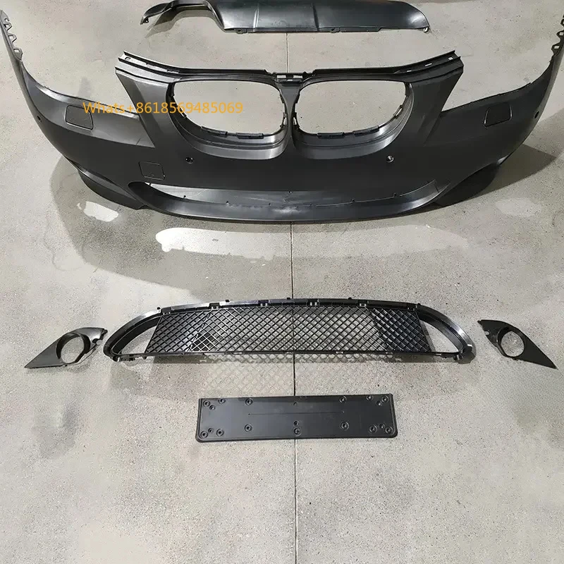 Full Bodykit E60 MT Look 2003-2010 Front Bumper Rear Side Skirt Classic Auto PartsHigh quality
