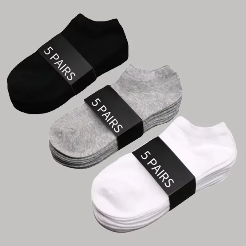 pring and summer essential invisible short socks for men and women, non slip and non falling heel, odor proof, sweat absorbing