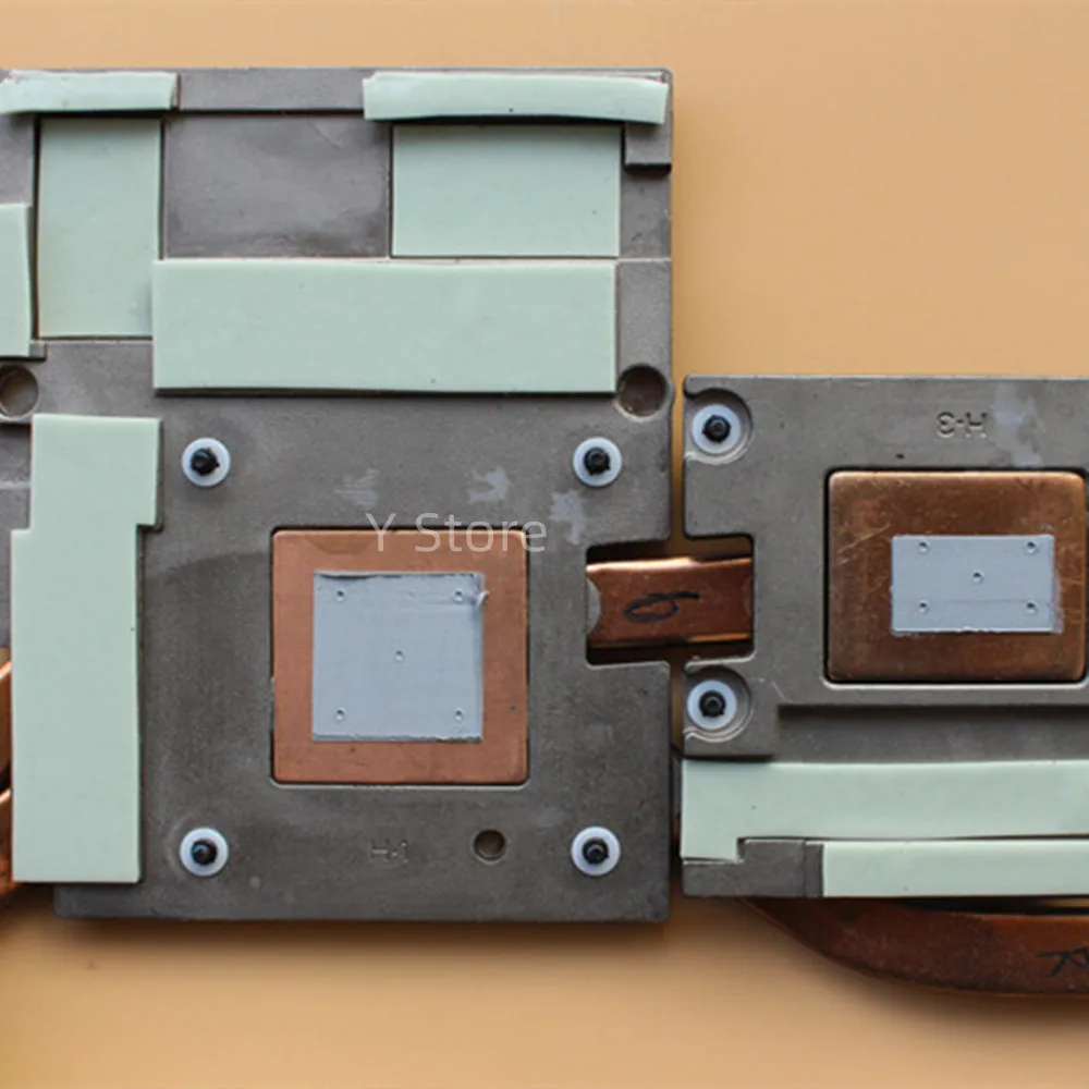 Y Store New Original For HP ZBOOK 17 G5 Laptop CPU Cooling Radiator Heatsink HSN-Q12C L31246-001 100% Tested Fast Ship