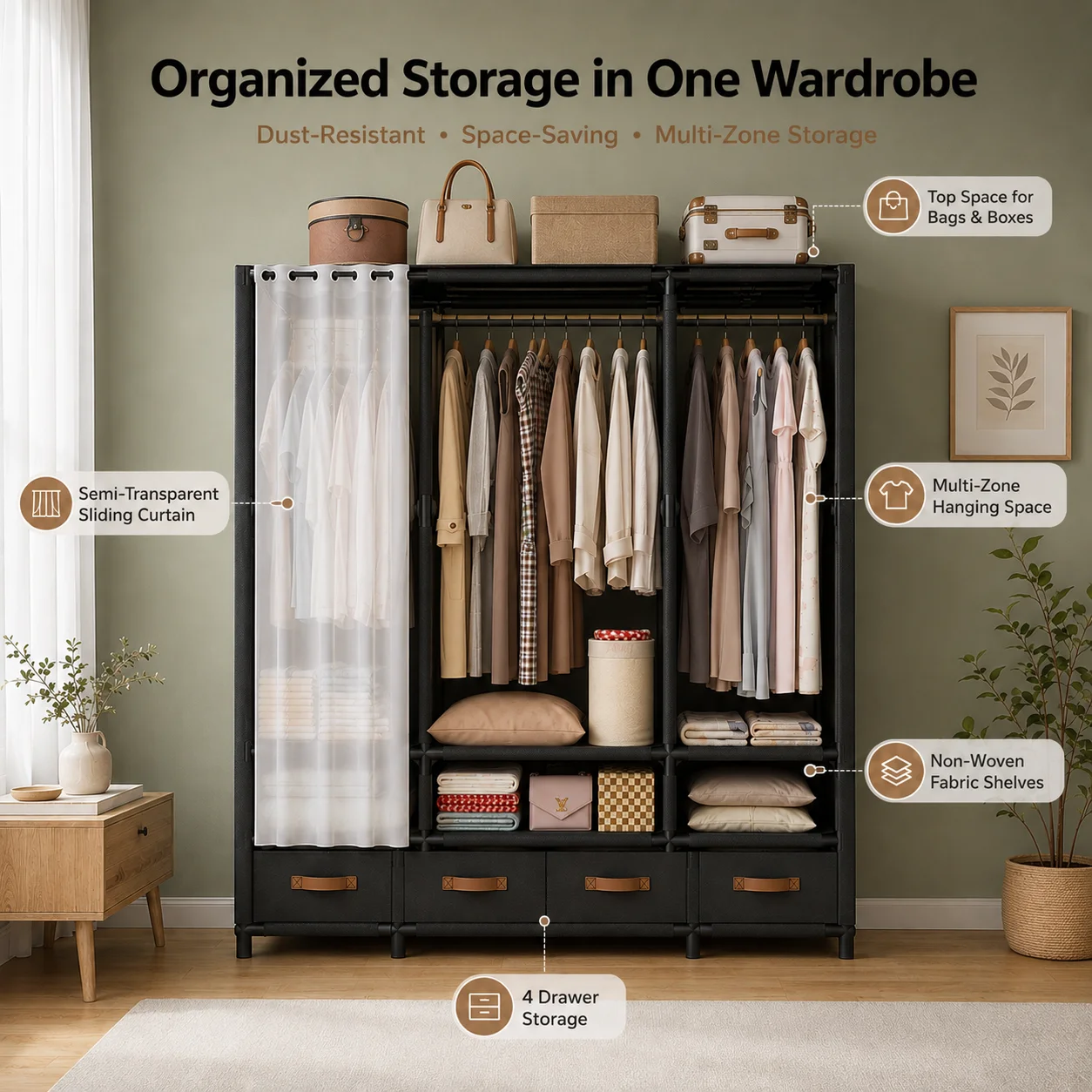AOLIVIYA Kleiderschrank im jap – Baby Clothing Storage Bewertung und Preis