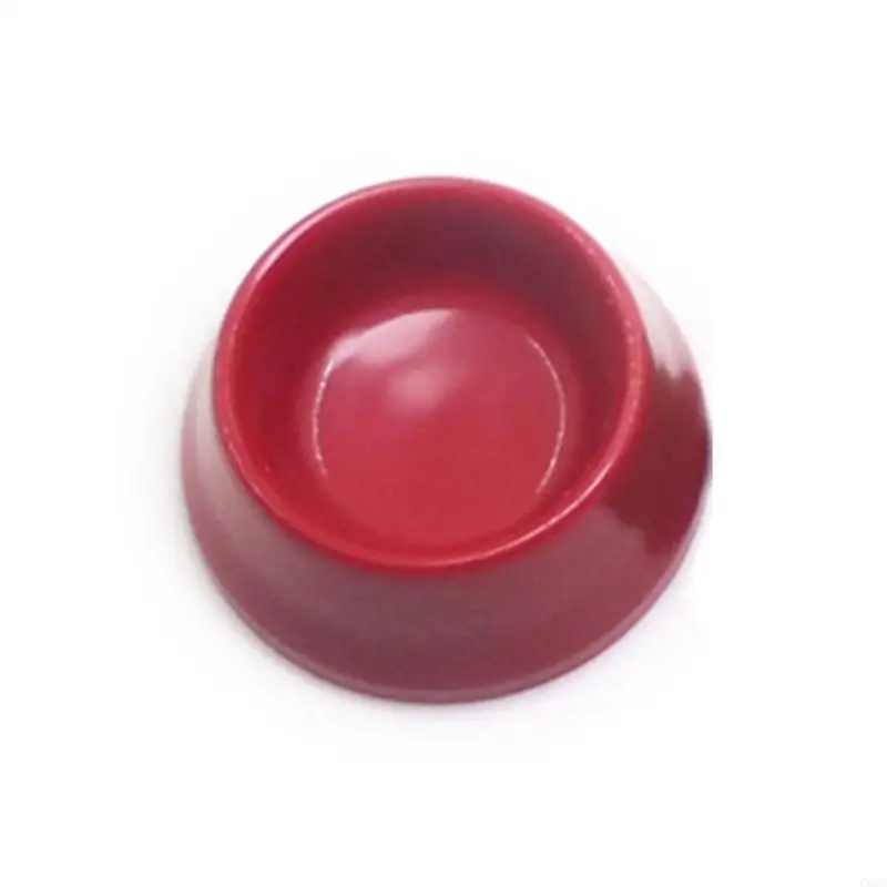 c63c 1/12ドールハウスミニチュアペットドッグボウルのキャットフードのためのキッチンガーデンの装飾