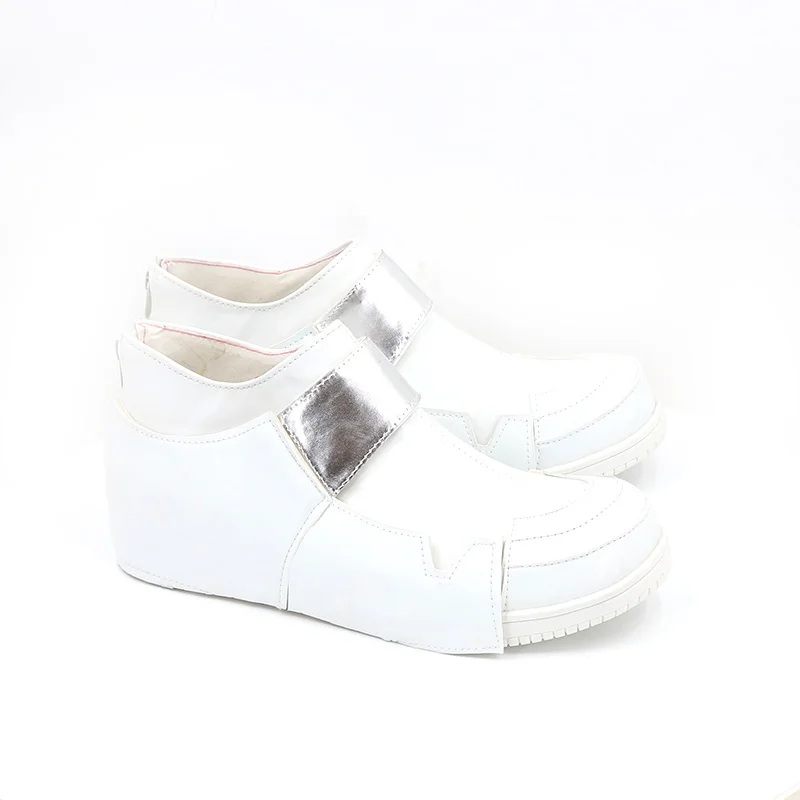 Kamen Rider Geats MK9 Cosplay Shoes White Handmade Faux Leather Boots Carnival Party Halloween Boots