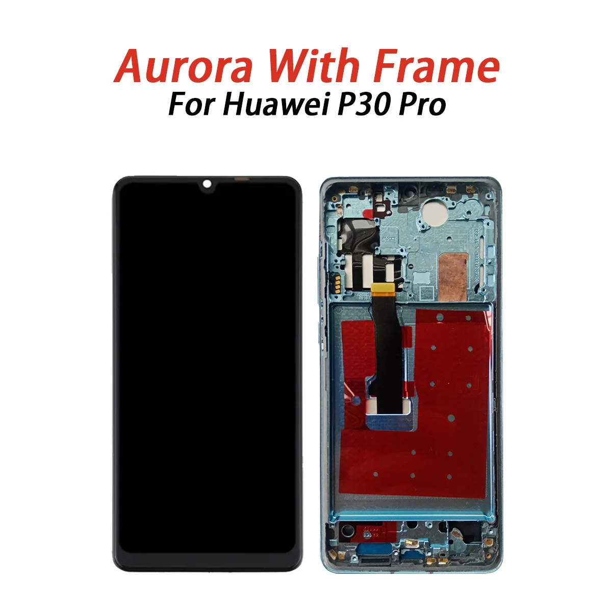 6.47 Inch P30 Pro For Huawei P30 Pro Lcd VOG-L04 L09 L29 Display With Touch Screen Digitizer Assembly With Frame No fingerprints