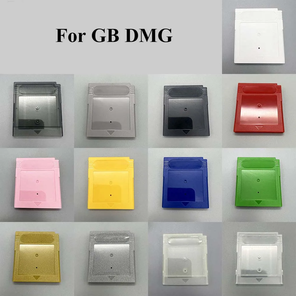 ZUIDID 5pcs 클래식 게임보이 GB DMG 게임 카트리지 카트리지 케이스용 고품질 및 투명 쉘