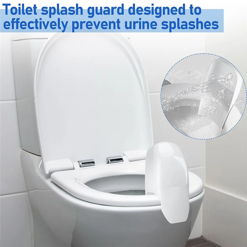 

BAAR-Elevated Home Training Toilet Splash Guard, Portable Urine Redirector For Disabled Care