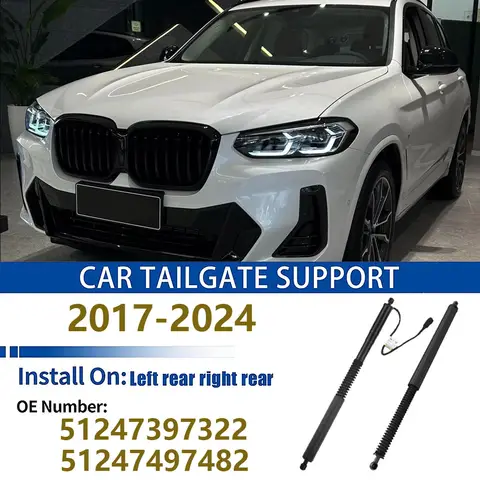For 2017-2024 BMW X3 X3M G01 G08 F97 Power Lift Support Electric Trunk Hatch Strut Rear Tailgate OE 51247397322 51247497482