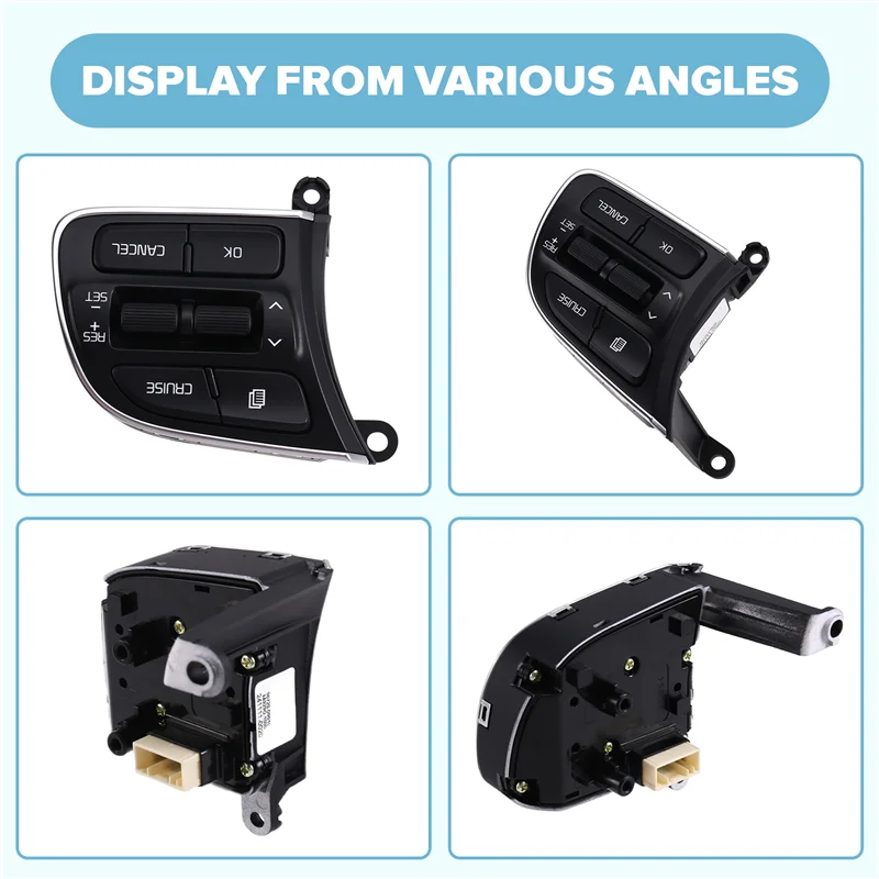 

Right Cruise Control Steering Wheel Switch 96720D9010 Fits For Kia Sportage QL 2016-2017