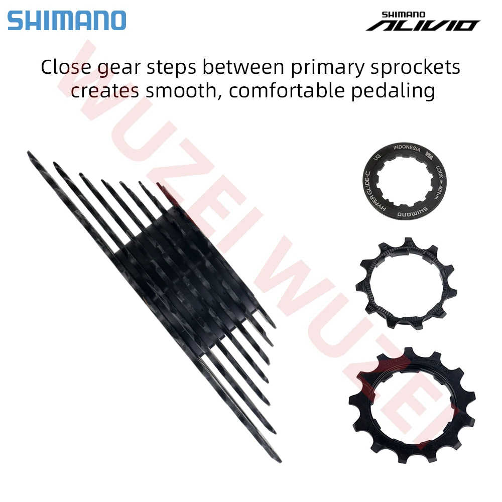 Shimano K7 9Speed Freewheel and Chain Groupset H200 Sunshine 23/25/28/30/32/36/40/42/46/50T  Cassette HG53/KMC X9 Chain 9V Kit