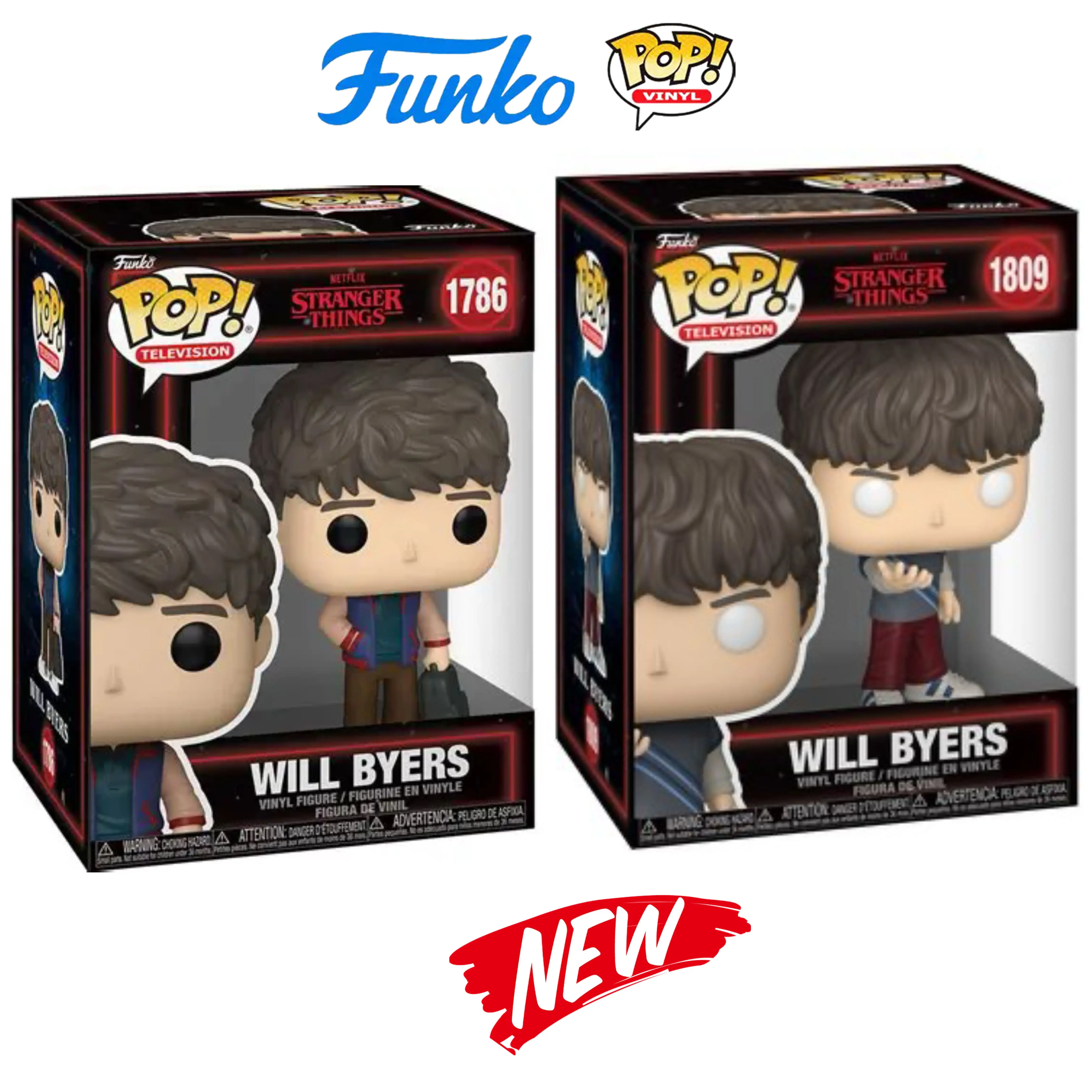 Funko Pop 2026 WILL BYERS 1786 #   1809 #   Figura de Vinilo Coleccionable, Muñeco de Juguete para Niños, Regalo de Cumpleaños, Navidad, Carnaval