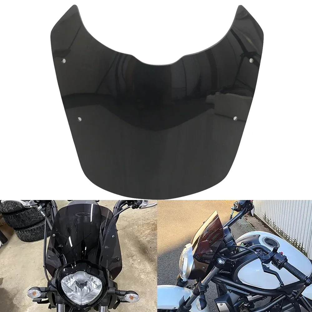 

Motorcycle Headlight Windshield Wind Deflector Windscreen Bracket Fit For Kawasaki VN650 VN650S EN650 2015-2022 2016 2017 2018