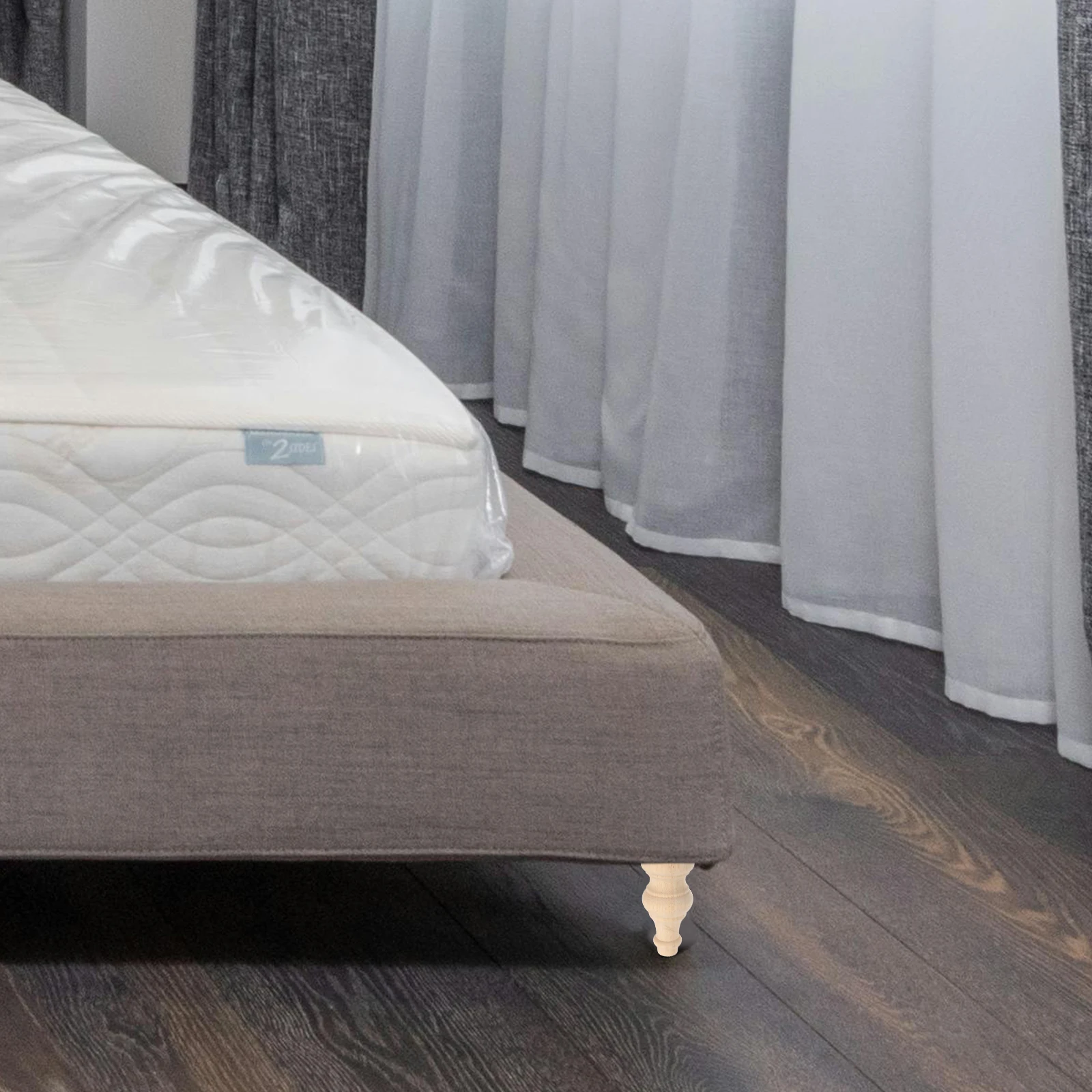 

4pcs Solid Wood Furniture Legs Decorative Wooden Feet for Sofa Table Modern Home Vintage Style Couch Legs Replacement