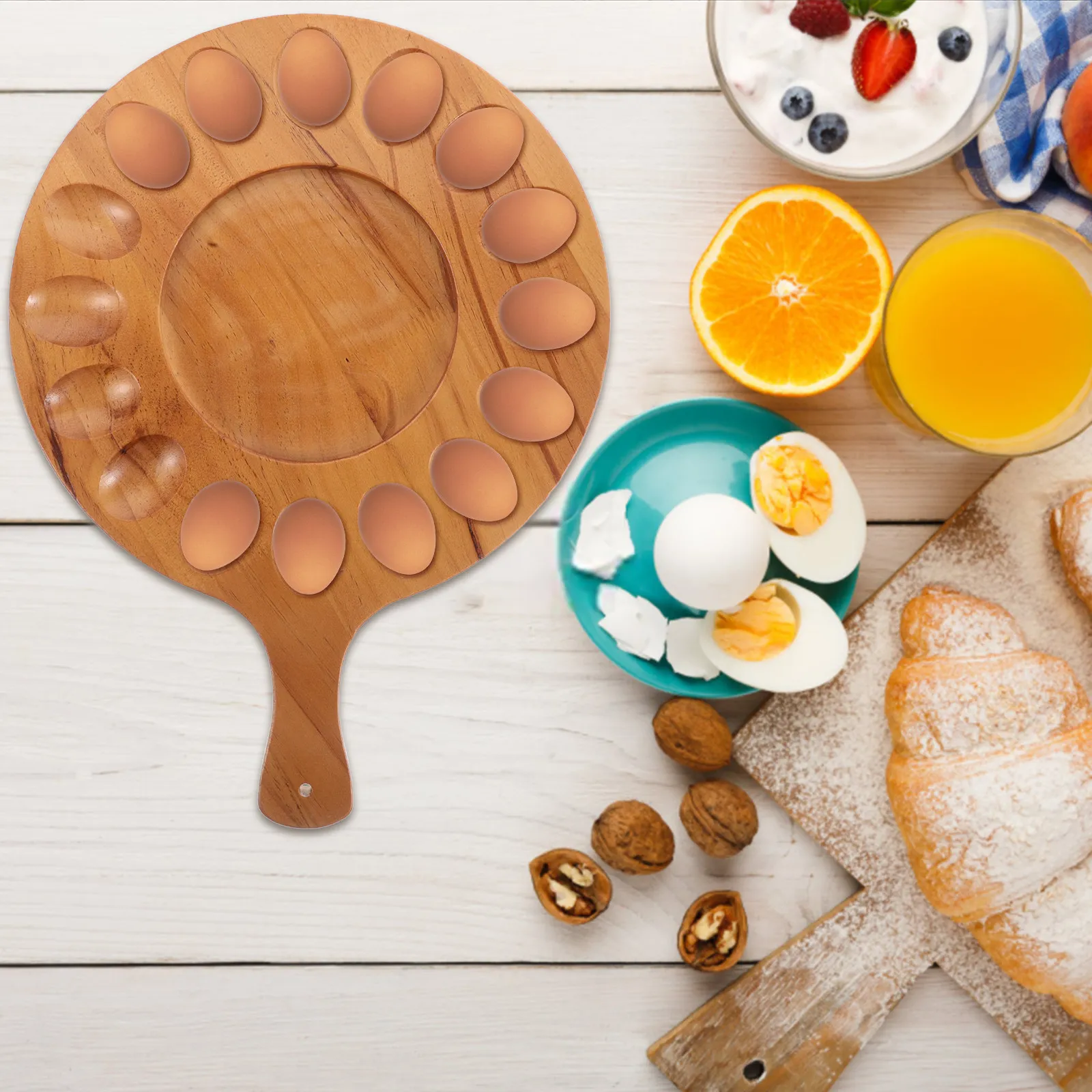 16-hole-wooden-egg-tray-creative-rack-deviled-egg-platter-organizer-for-refrigerator-countertop-storage-box-eggs-storage-box