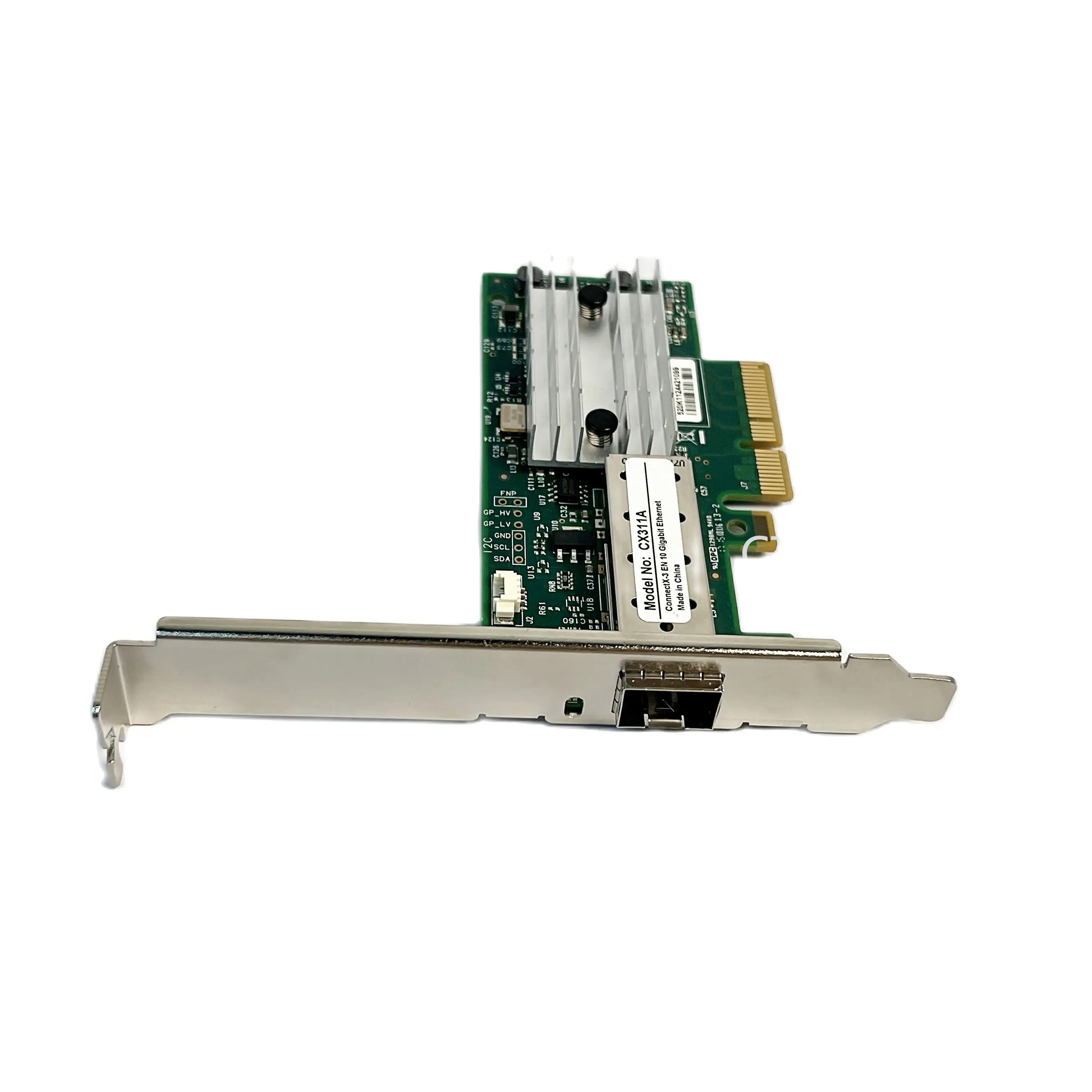 MCX311A-XCAT CX311A ConnectX-3 EN 10G Ethernet 10GbE SFP+ PCIe NIC Adapter Network Adapter High Profile For Mellanox