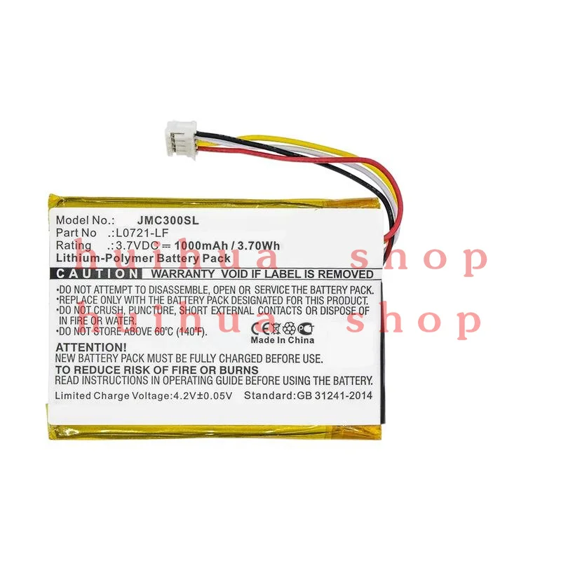 Nueva batería de repuesto Original de 1000mAh para JBL Clip 3 Clip3 Clip 3AN Clip 3SAND altavoz batería de litio L0721-LF