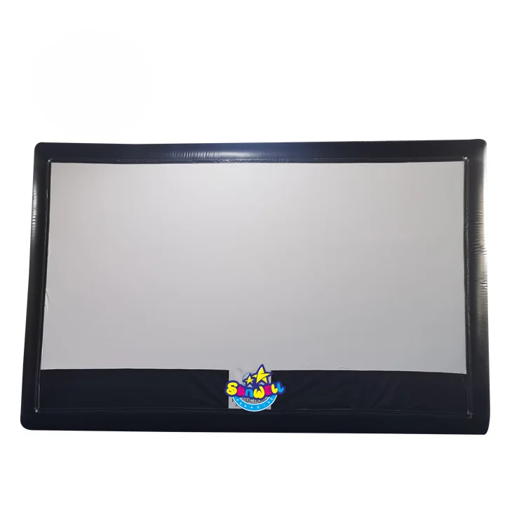مسرح أفلام قابل للطي، جهاز عرض تلفزيوني للسينما الفورية بطول 20 قدمًا، شاشة أفلام قابلة للنفخ كبيرة الحجم قابلة للنفخ بالهواء