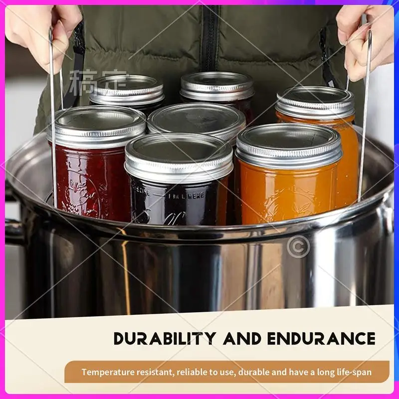 

AUU-стойка для консервных банок, стойка для консервных банок, стойка для пароварки для консервирования или консервирования под давлением для водяных банок, подходит для видов банок