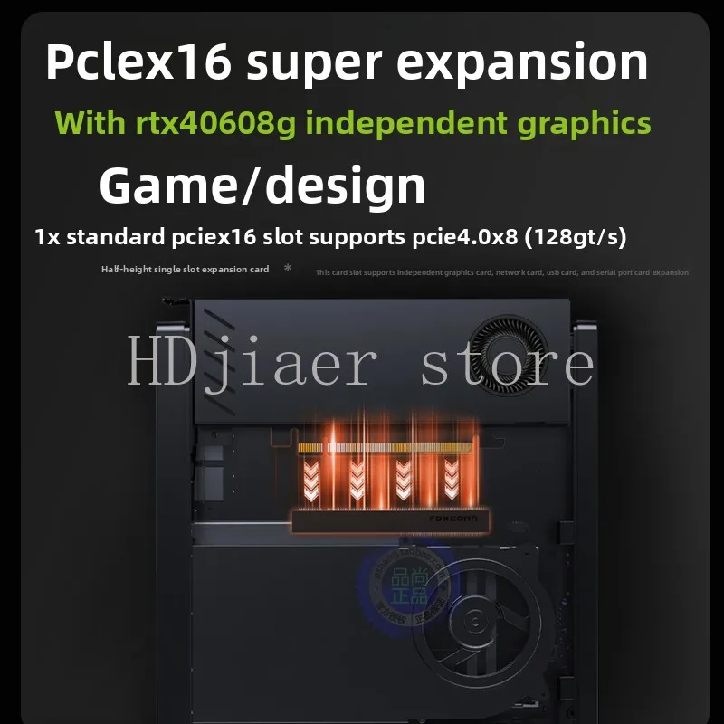 مضيف MS-A2 الصغير: المجموعة القوية لبطاقة الرسومات المخصصة R9-9955HX و4060