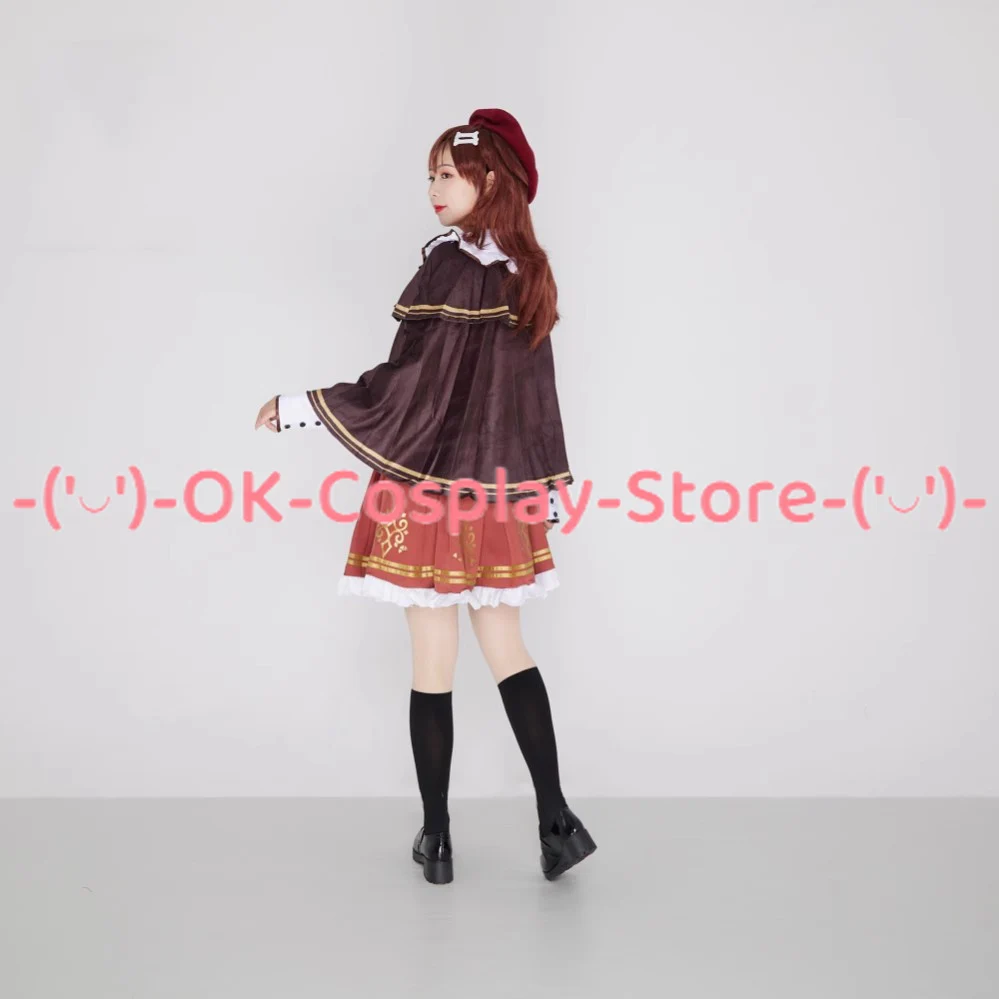 Inugami Korone Cosplay Kostüm Vtuber Cosplay Frauen niedlichen Party Kleid Anzug Halloween Karneval Uniformen nach Maß