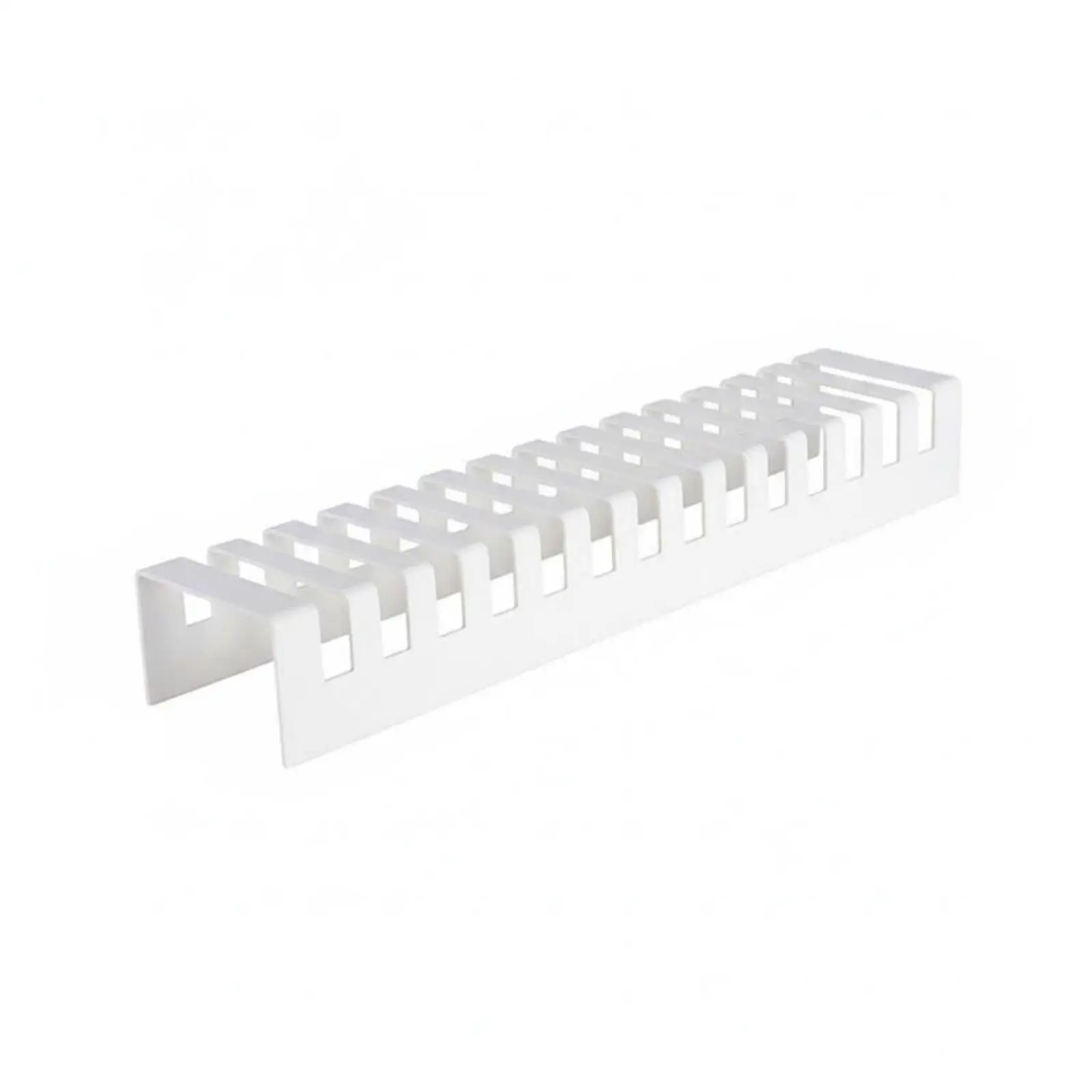 Single Piece Acrylic Display Rack for Stone Samples Transparent Showcase Stand for Professional Showroom Presentation