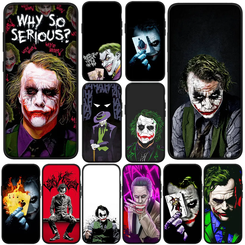 Чехол для телефона Samsung Galaxy S25 S24 S23 Fe Ultra Plus S7 Edge A05 A06 A16 A55 A15 A35 Чехол Funny J-Jokers Movie Мягкий корпус