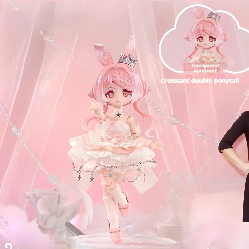 

Genuine Come4free Ocean Gem Series 1/8 Electronic Pet Bjd Joint Movable Doll Dress Up Doll Trendy Play Blind Box Ornament