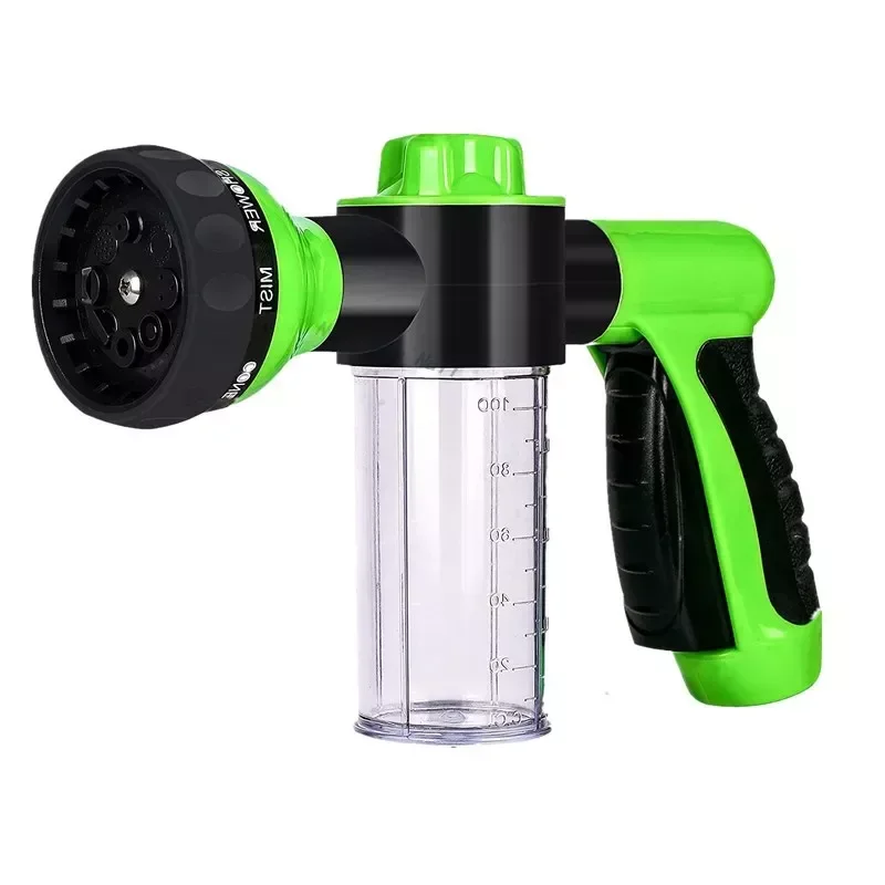 

Water Gun Hose Nozzle Car Washer Garden Watering Jet Spray High Pressure Sprinkler Foam Lance Automobiles Cleaning Tool