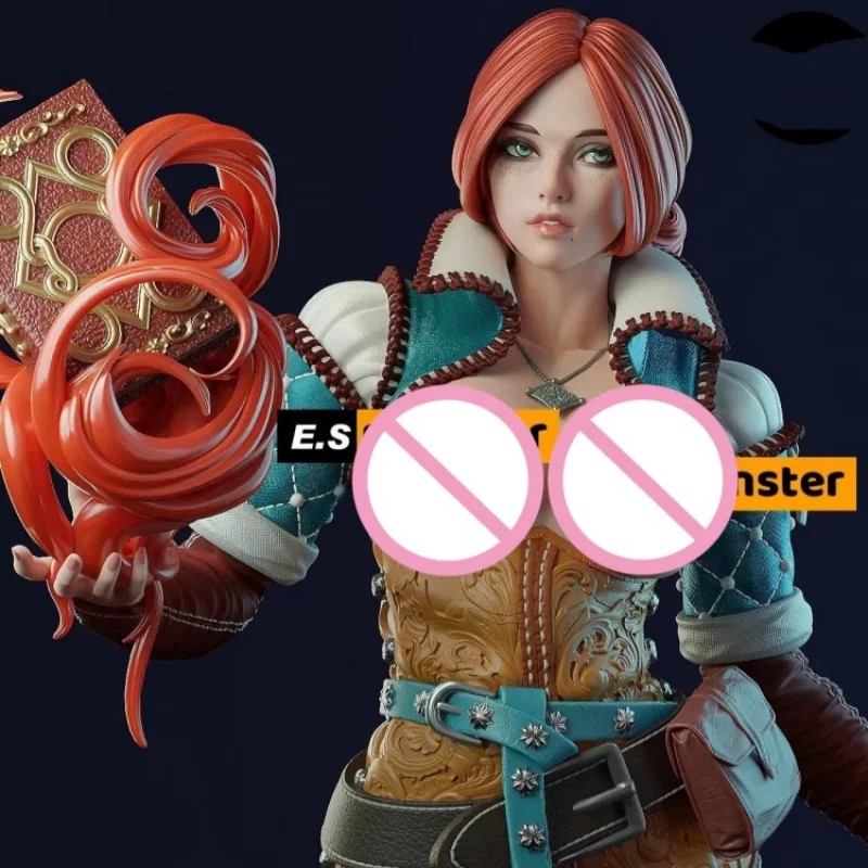 

Фэнтезийная волшебная девочка, смоляная фигурка, модель, комплект масштаба 1/24, неокрашенные игрушки в разобранном виде