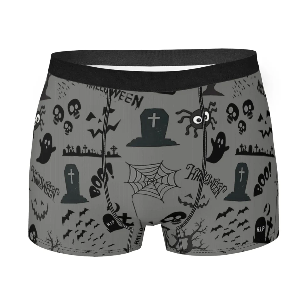 Get Ghostly Vibes The Mysterious Strange Underpants Breathbale Panties Men's Underwear Sexy Shorts Boxer Briefs