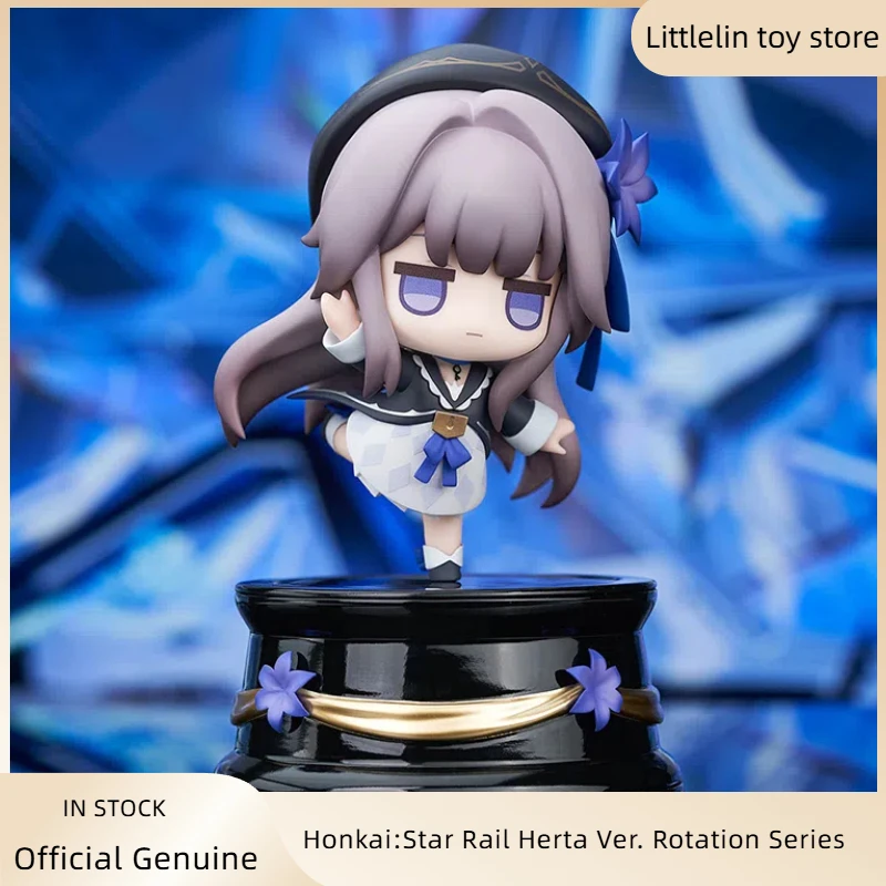 

Официальный Honkai:Star Rail Herta Ver. Серия Rotation, подлинная Q Edition, аниме-фигурка, модель, украшение для рабочего стола, игрушка в подарок на складе