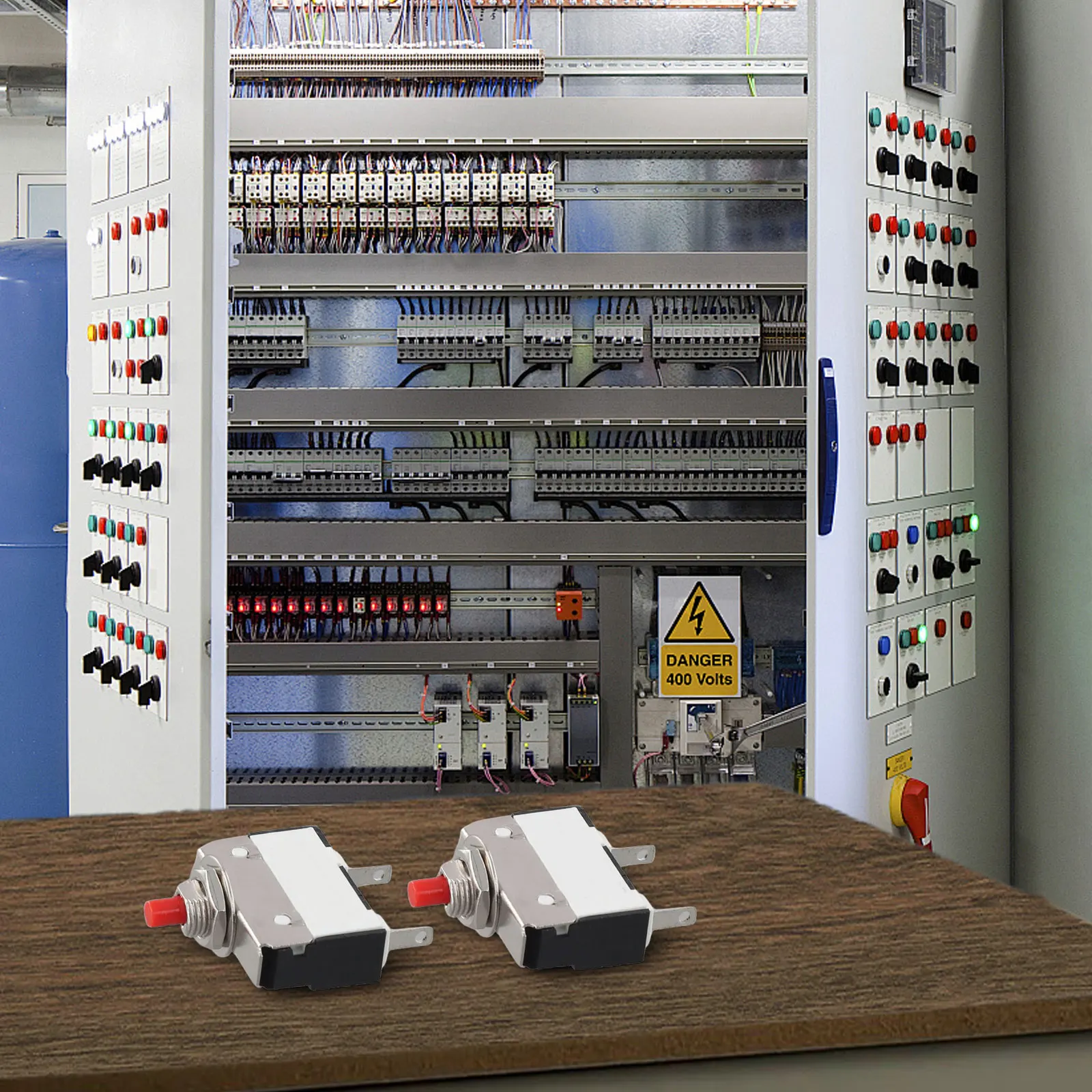 For Commercial Use Circuit Protection Manual for reset Protector 40*30*20 Mm Voltage Protection Compact Size Protector