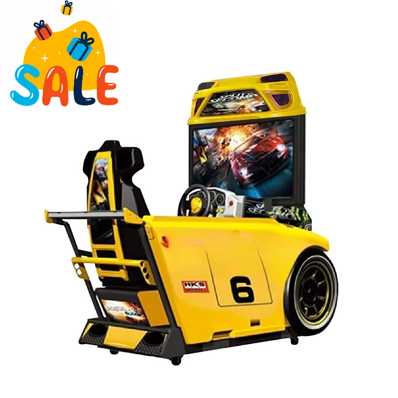 Need for Speed Racing Arcade Game Machine 42 Inch Racing Simulator With Luxury Seat for Arcade Game Zone Custom
