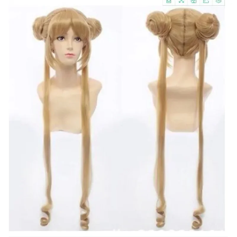 High quality fashion Japanese style Sailor Moon tsurino USAG cosplay wig