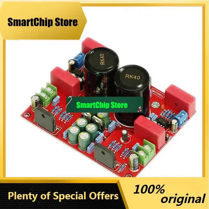 SmCpLm3886tf 2.0 Enthusiast Deluxe Power Amplifier Board Dual Channel Hifi High Power Finished Board