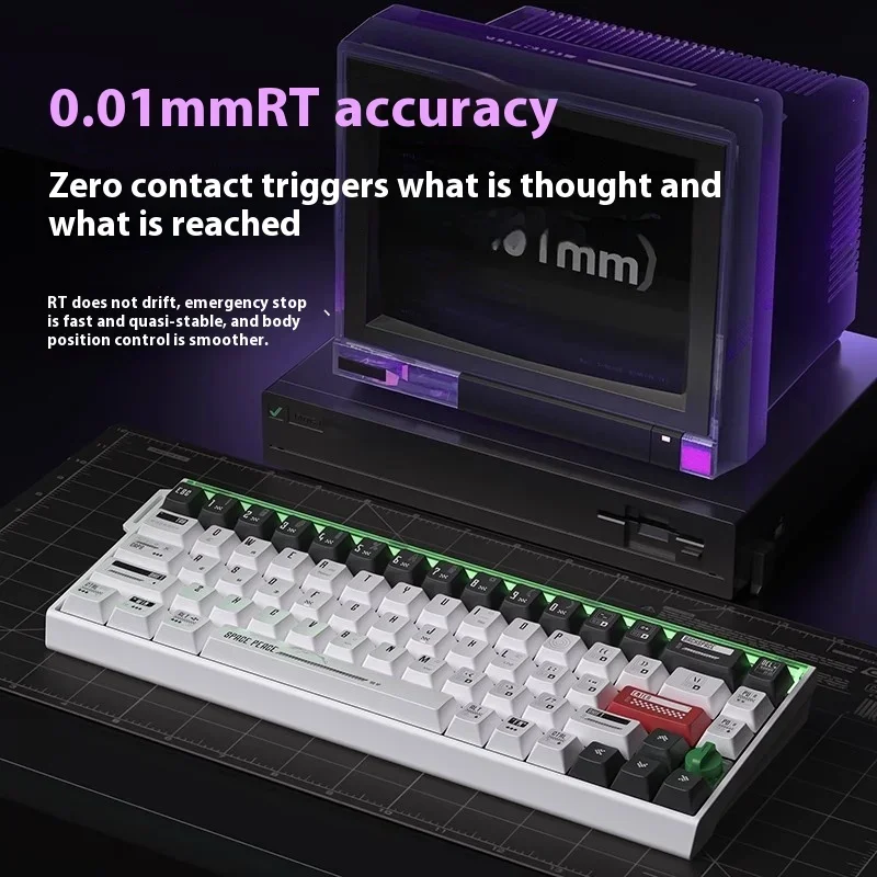 Langtu BOOM68 لوحة مفاتيح مغناطيسية 8 كيلو هرتز RT 0.01 مللي متر RGB لوحة مفاتيح الألعاب ملحقات ألعاب الكمبيوتر هدايا Valorant