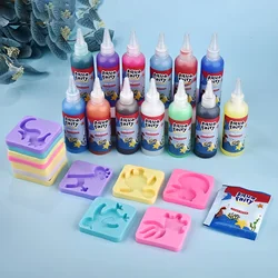 2024 Handmade DIY Magic Water Elves Colorful Chromatin Glue Liquid 3D Sea Creature Water Elf Resin Mold For Aqua Fairy Making