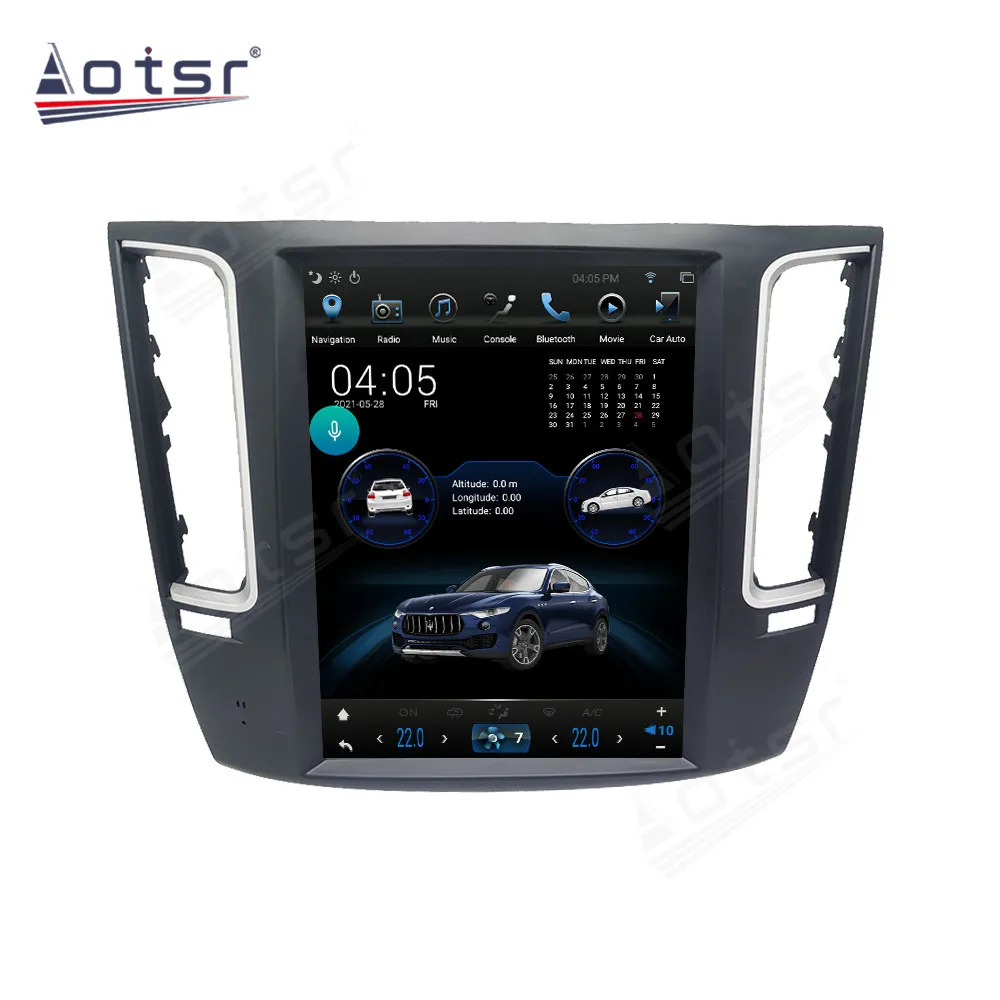 For Maserati Levante 2014 - 2020 Tesla Android 9 Car Radio Coche Multimedia Player GPS Navigation CarPlay 10.4 inch AutoRadio