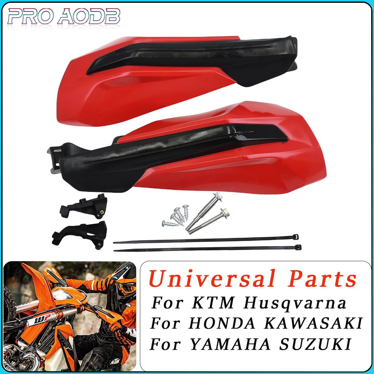 

For KTM XC XCF XCW Honda Yamaha Kawasaki Suzuki CR CRF YZ YZF KX KLX Dirt Bike Handguard Handlebar Protection Handle Hand Guards