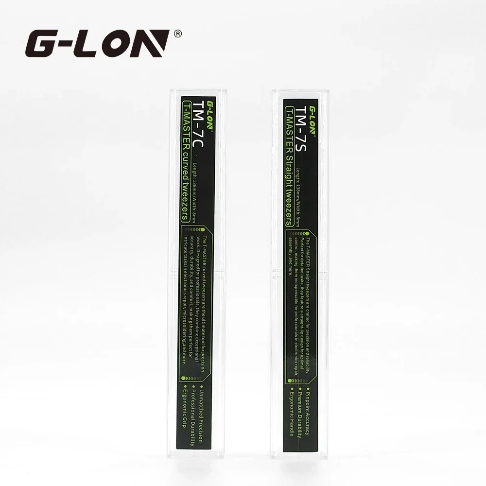 

G-LON TM-7S TM-7C 3D Tweezers Suitable for Mobile Phone Repair CPU & Motherboard Jumper Special Tweezers Precise Positioning