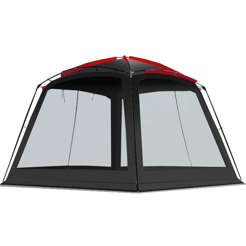 5-8 Person Use  Self-driving Barbecue Sunshade Waterproof Cooking Beach Vinyl Canopy Camping Tent