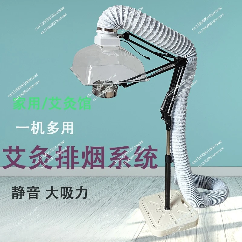 Household Smoke Exhaust Machine Barbecue Hood Kitchen Exhaust Smoke Machine Hot Pot Air Cappa Aspiratirce Extractor