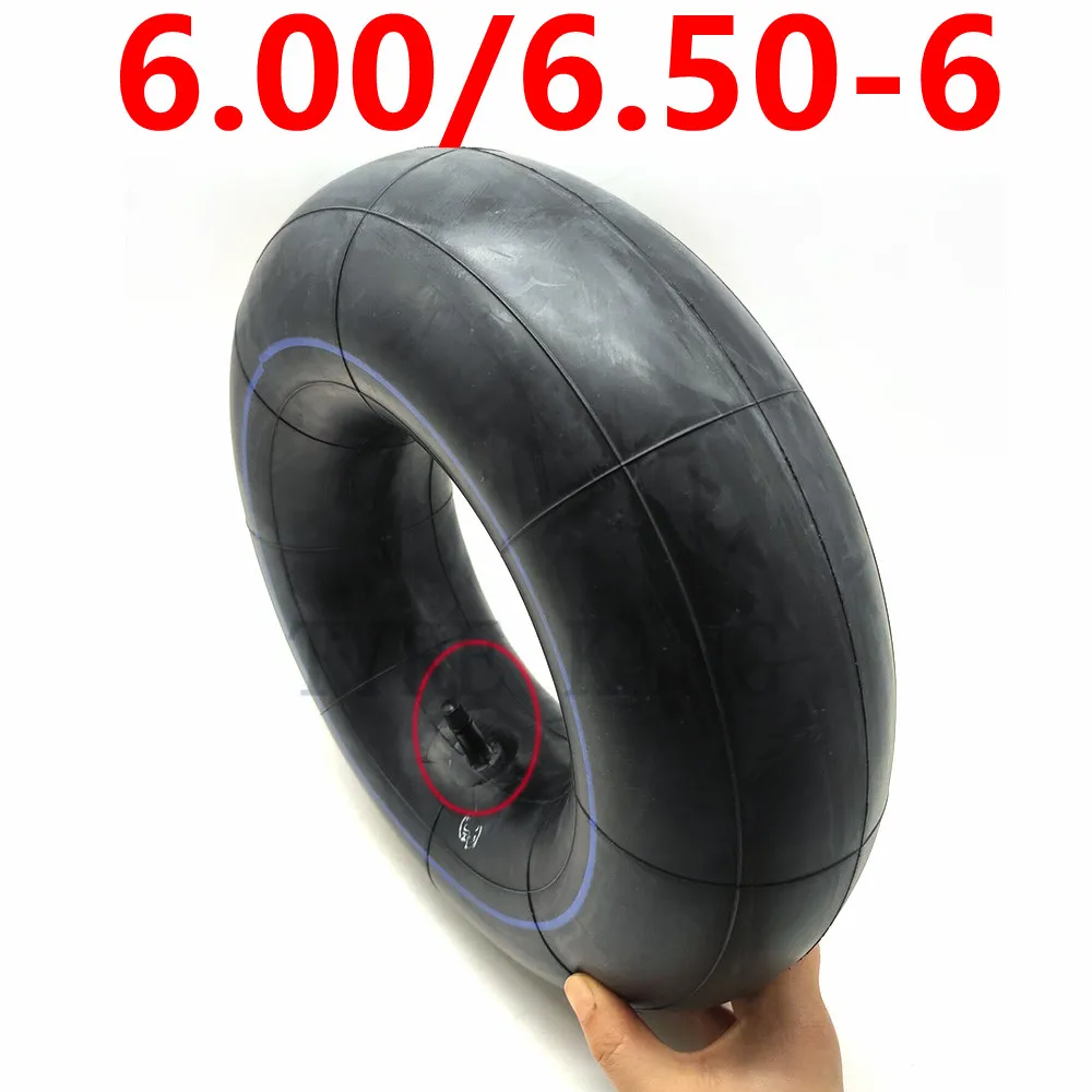 6.00/6.50-6 Inner Tube  6.00-6 6.50-6 Inner Camera for Electric Scooter, Kart, Golf Cart, Mower, ATV Butyl Rubber Tyre