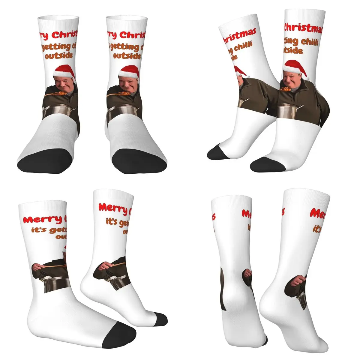 

Офисное Рождество, знаменитая карта Чили Кевинса и подарки, носки Willow Days, супер мягкие чулки в стиле Харадзюку, всесезонные длинные носки