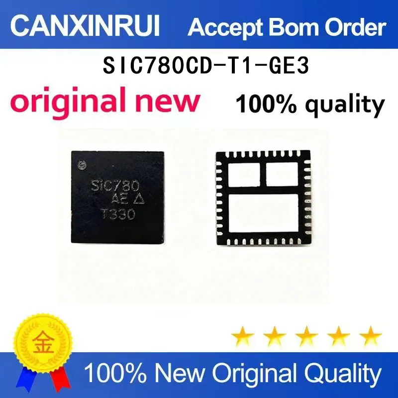 

(5 Pieces) SIC780CD SIC780CD-T1-GE3 SIC780 SIC780A SIC780ACD-T1-GE3