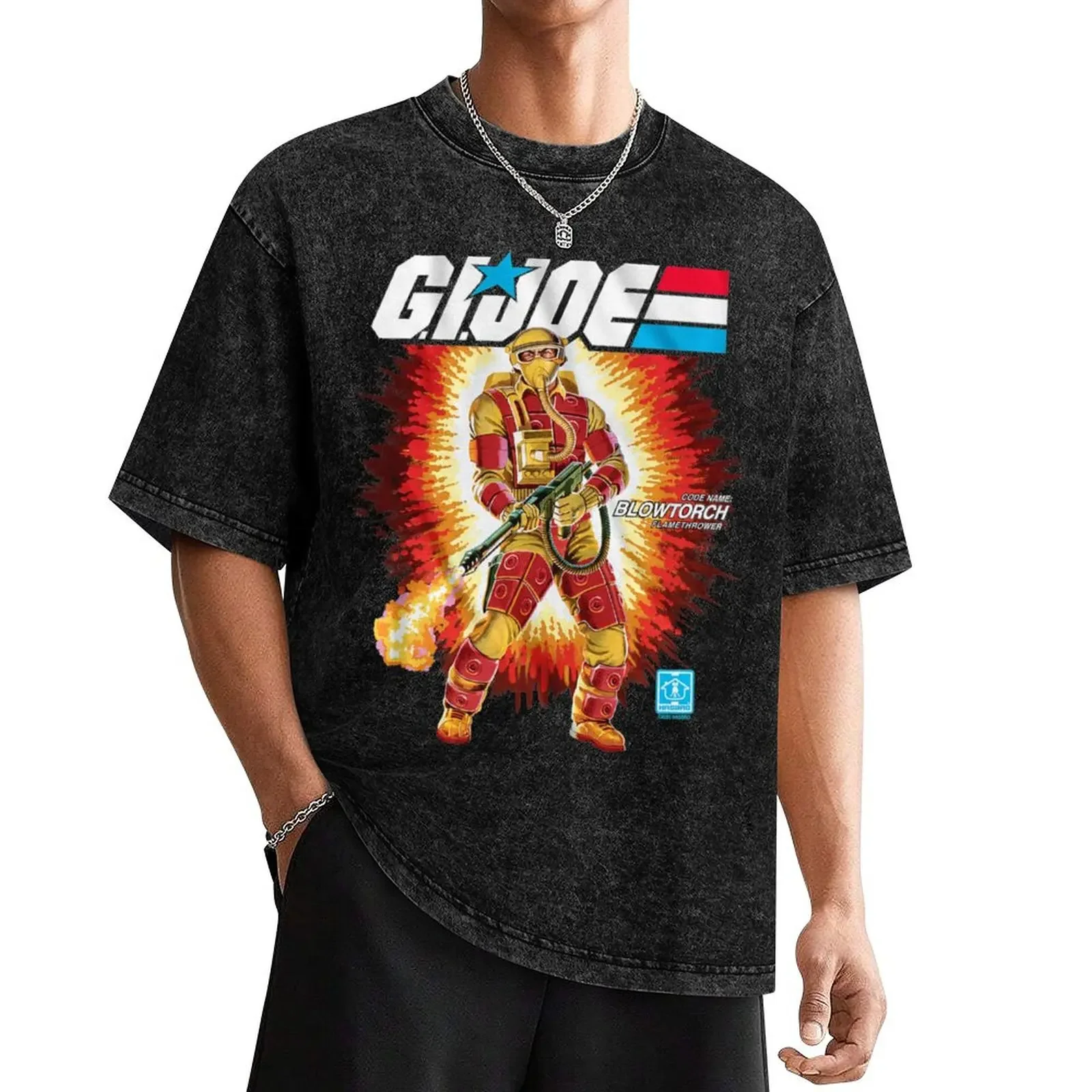 

G.I Joe Blowtorch T-Shirt Short sleeve tee oversized t shirt t shirt men