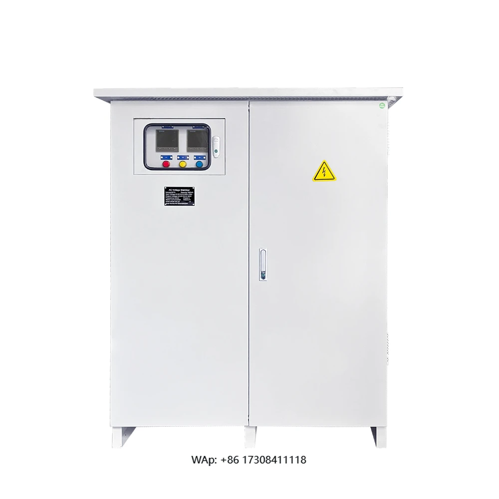 IP65 Outdoor 3 Phase Voltage Regulator 160kva 200kva 250kva for Mining for Photovoltaic for Ship Port 380V 400V 480V